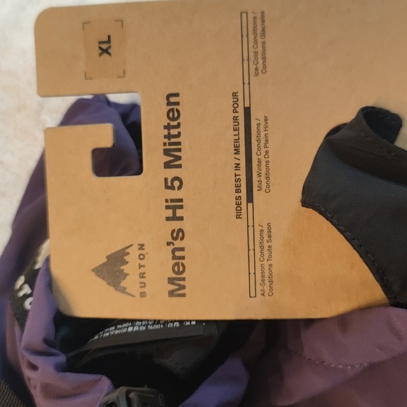 Burton Mens Mittens XL - Picture 4 of 5